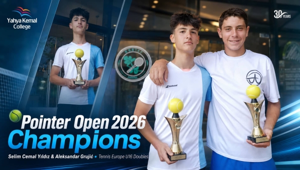 Selim Cemal Yıldız Wins Pointer Open 2026 U16 Doubles Title